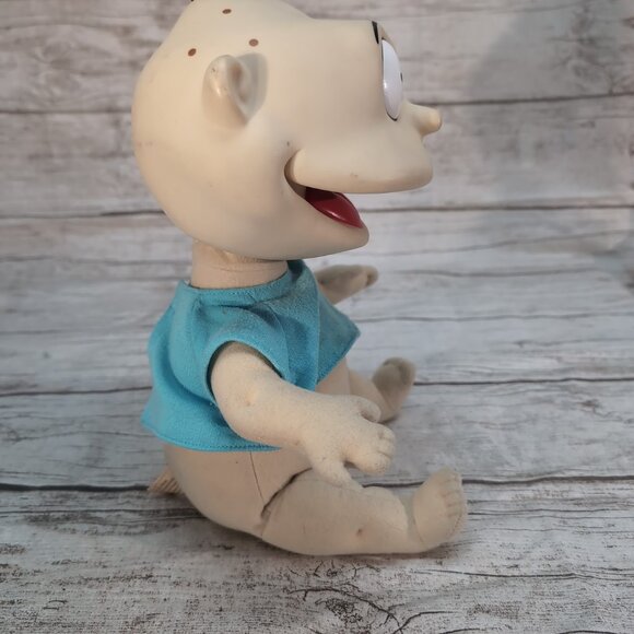 Vtg 1997 Mattel Nickelodeon Rugrats Plush Talking Tommy Pickles - Picture 6 of 9